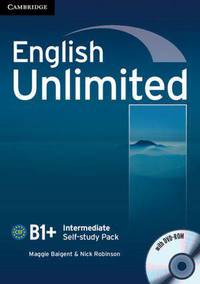 English Unlimited Intermediate Self-study Pack (Workbook with DVD-ROM)