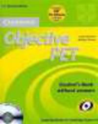 Objective PET. Second Edition. Student's Book with CD-ROM and for Schools Practice Test Booklet without answers