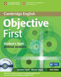Objective First. Student's Book without Answers with CD-ROM (+ CD-ROM)