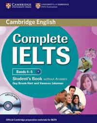 Complete IELTS Bands 4-5. Student's Book without Answers with CD-ROM (+ CD-ROM)