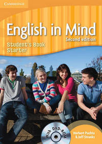 English in Mind Starter Level Student's Book with DVD-ROM (+ DVD)
