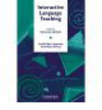 Cambridge Language Teaching Library. Interactive Language Teaching