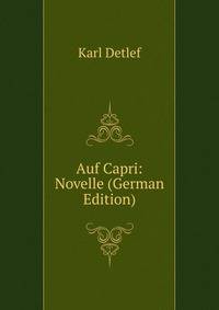 Auf Capri: Novelle (German Edition)