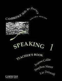 Cambridge Skills for Fluency: Speaking 1. Teacher's Book