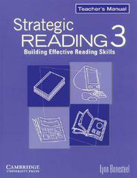 Strategic Reading 3. Teacher's Manual