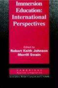 Immersion Education: International Perspectives