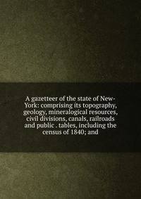 A gazetteer of the state of New-York: comprising its topography, geology, mineralogical resources, civil divisions, canals, railroads and public . tables, including the census of 1840; and