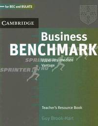 Business Benchmark Upper-Intermediate Vantage. Teacher's Resource Book