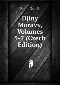 Djiny Moravy, Volumes 5-7 (Czech Edition)