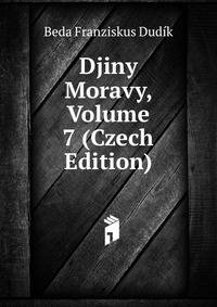 Djiny Moravy, Volume 7 (Czech Edition)