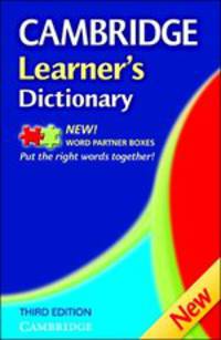 Cambridge Learner's Dictionary (3rd Edition) Paperback