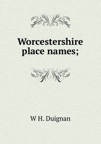 Worcestershire place names;