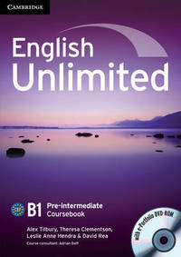 English Unlimited. Pre-Intermediate. Coursebook with e-Portfolio (+ DVD)