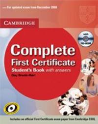 Complete First Certificate Student's Book with answers (+ CD-ROM)