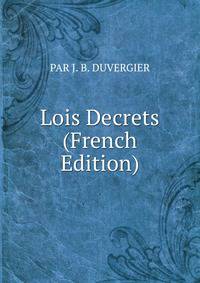 Lois Decrets (French Edition)
