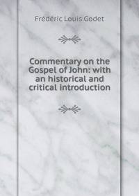 Commentary on the Gospel of John: with an historical and critical introduction