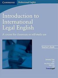 Intermediate National Legal English Intonation Teacher'S Book