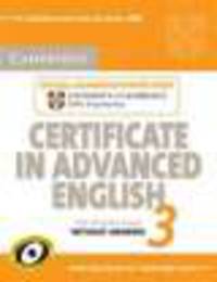 Cambridge Certificate in Advanced English 3 for updated exam. Student's Book without answers