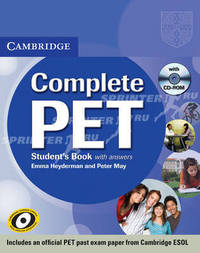 Cambridge Complete PET. Student's Book with answers + CD