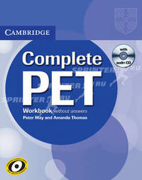 Cambridge Complete PET. Workbook without answers with Audio CD..