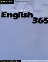 English365 1 Teacher's Guide: For Work and Life