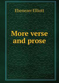 More verse and prose