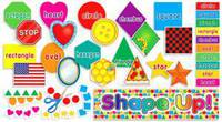 Shape Up! Mini Bulletin Board Set (71 pieces)