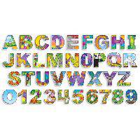 Illustrated Alphabet and Numbers Bulletin Board Set
