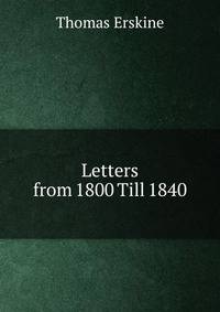 Letters from 1800 Till 1840