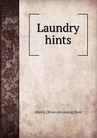 Laundry hints