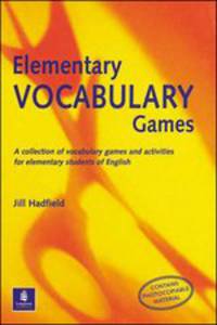 Elementary Vocabulary Games Teachers Resource Book