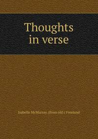 Thoughts in verse