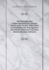Archaologie Der Leidensgeschichte Unsers Herrn Jesu Christi: Nach Den Grundsatzen Der Evangelien-Harmonie Historisch-Kritisch Bearb (German Edition)