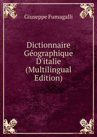 Dictionnaire G?ographique D'italie (Multilingual Edition)