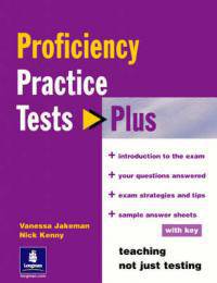 Proficiency Practice Tests Plus: Practice Tests with Key