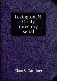 Lexington, N.C. city directory serial