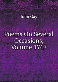 Poems On Several Occasions, Volume 1767