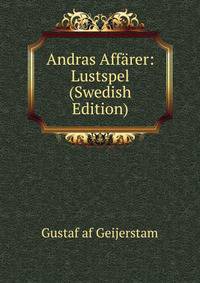 Andras Affarer: Lustspel (Swedish Edition)