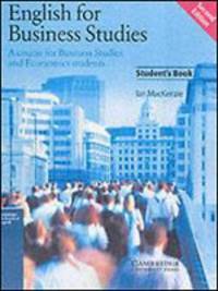 English for Business Studies. Second edition. Student's Book
