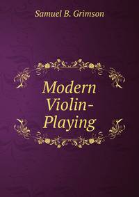 Modern Violin-Playing
