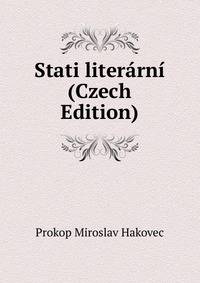 Stati literarni (Czech Edition)