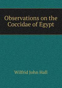 Observations on the Coccidae of Egypt