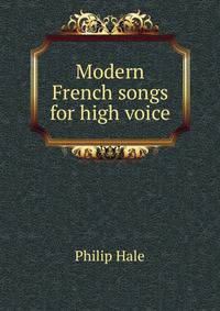 Modern French songs for high voice