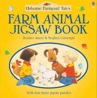 Farm Animal Jigsaw Book