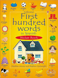 First 100 Words in Spanish Sticker Book