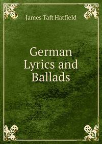 German Lyrics and Ballads