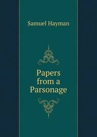 Papers from a Parsonage