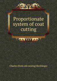 Proportionate system of coat cutting