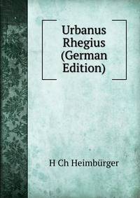 Urbanus Rhegius (German Edition)