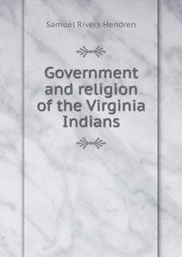 Government and religion of the Virginia Indians